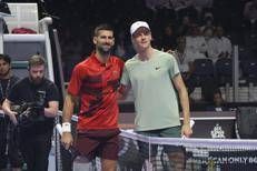 Sinner e Djokovic - Fotogramma/IPA