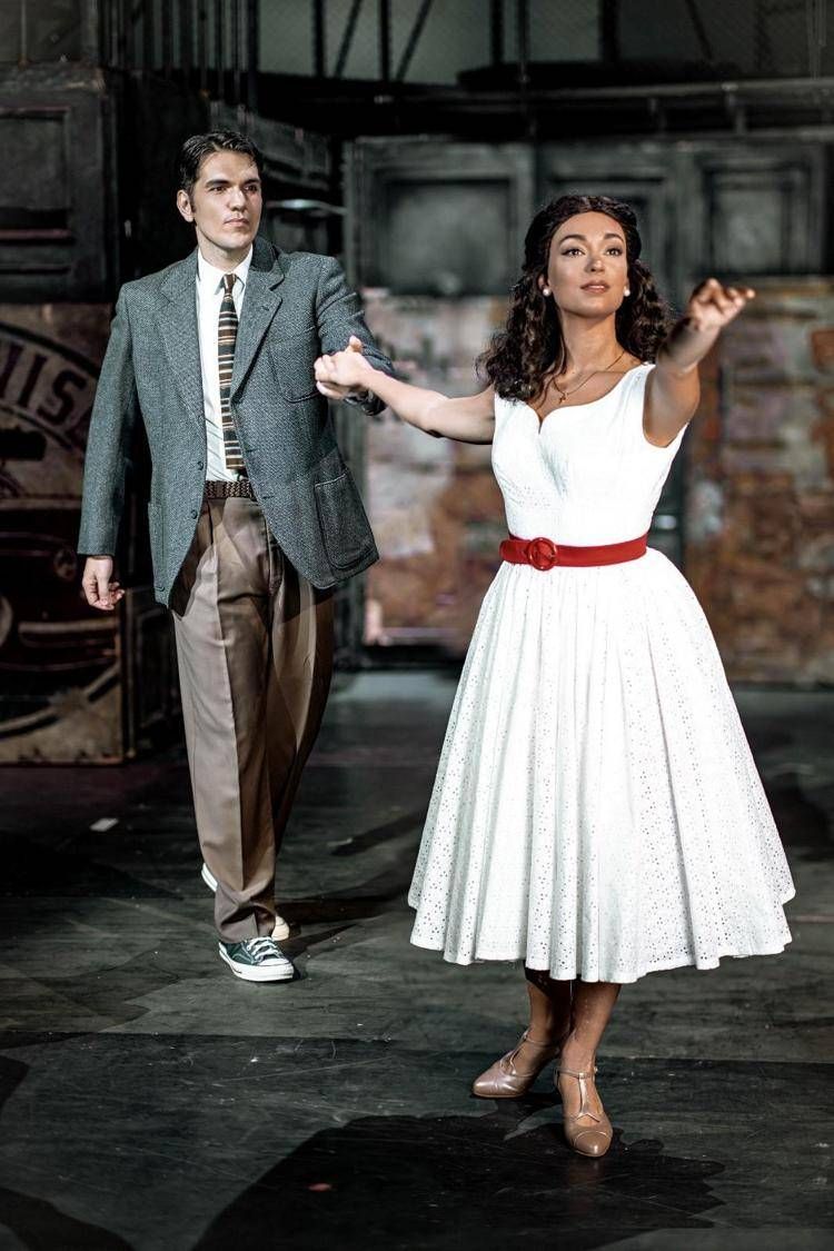 Luca Gaudino e Natalia Scarpolino, protagonisti di 'West Side Story' - (foto Gianluca Saragò)