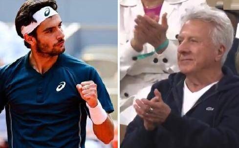 Musetti incanta contro Alcaraz, Dustin Hoffman lo applaude: "Wow" - Video