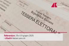 Referendum, si vota domenica 8 e lunedì 9 giugno