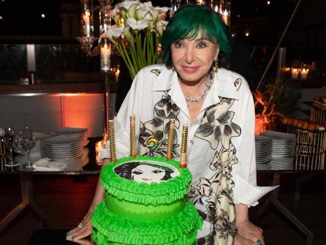 Torta di compleanno verde