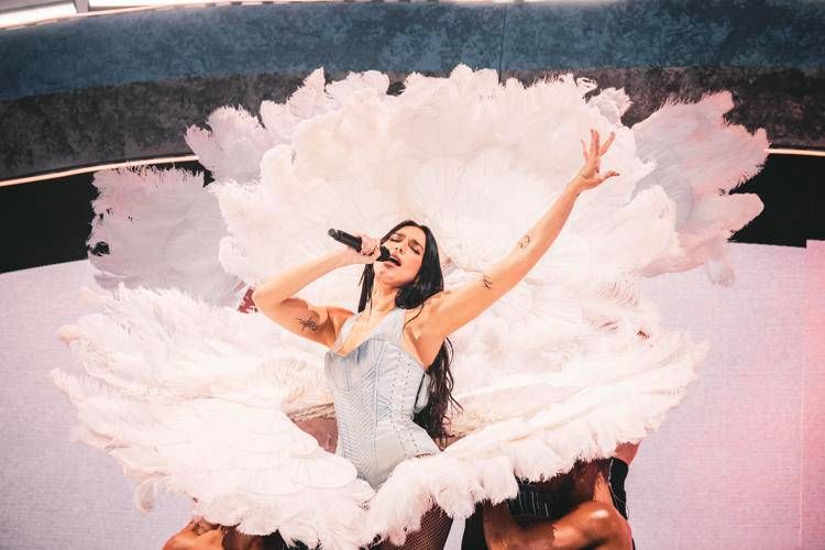 Dua Lipa sul palco degli I Days a Milano