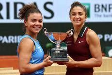 Jasmine Paolini e Sara Errani - Afp