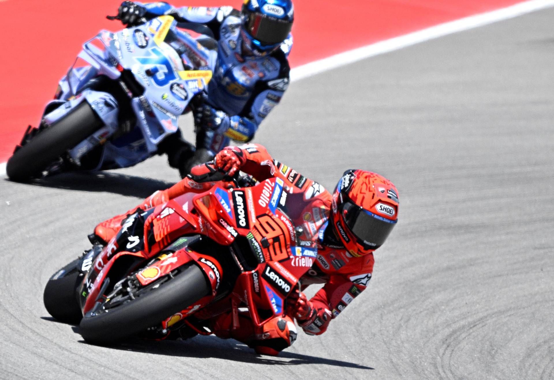 MotoGp Aragon, Marc Marquez trionfa davanti al fratello Alex e Bagnaia