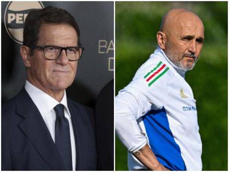 Fabio Capello e Luciano Spalletti - Ipa/Fotogramma