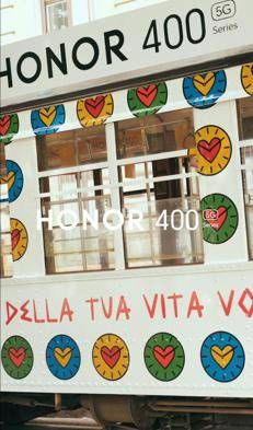 Honor e Greg Goya: l'AI anima l'arte urbana di Milano e Roma per il lancio della Honor 400 Series