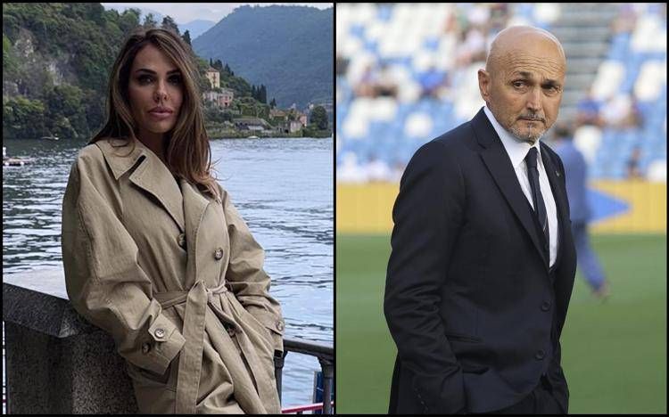 Ilary Blasi e Luciano Spalletti - Fotogramma/IPA