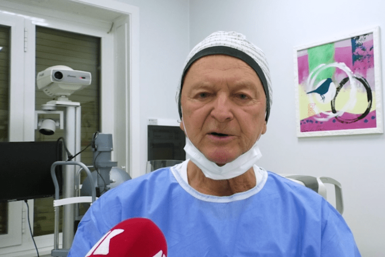 Lucio Buratto, oftalmologo, direttore sanitario e chirurgo presso Neovision, Milano