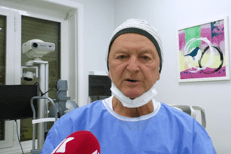 Lucio Buratto, oftalmologo, direttore sanitario e chirurgo presso Neovision, Milano