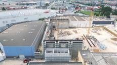 Fiere, Ieg: a Vicenza le prime mura perimetrali del nuovo padiglione