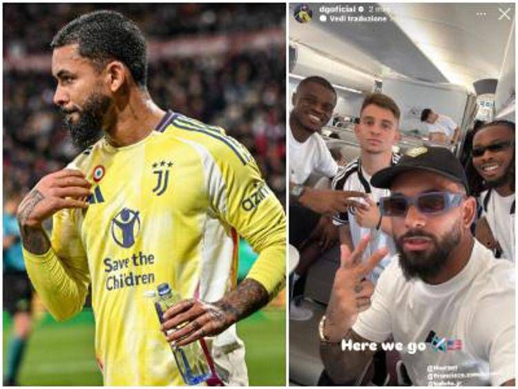 Juventus, gaffe di Douglas Luiz: posta foto con Thuram, ma tagga l'attaccante dell'Inter