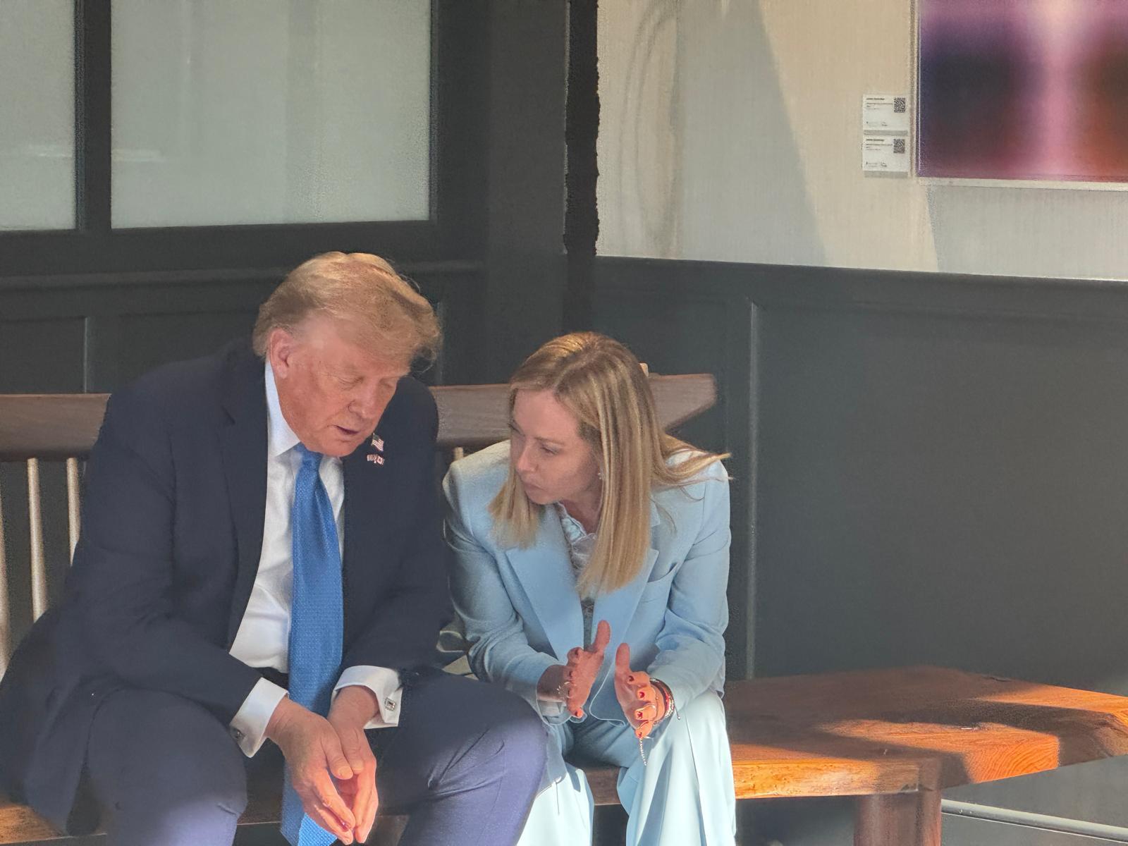 Meloni Trump, G7 ile röportaj. İran, Gazze ve Görevler Üzerine 'Tezgah' toplantısı