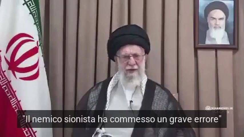 Iran, il messaggio di Khamenei a Israele e a Trump - Video