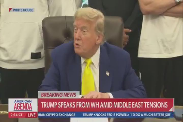 “Juve takımında kadınlar var mı?”, Trump'ın videosu ve sorusu