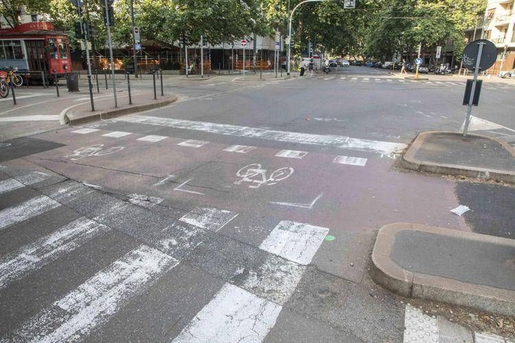Milano, il luogo dell'incidente mortale - (Fotogramma /Ipa)