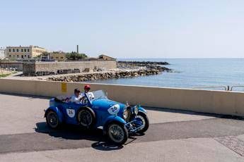 1000 miglia, rotta su Parma dopo accademia navale Livor
