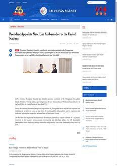 Laos: New Laotian Ambassador to the United Nations