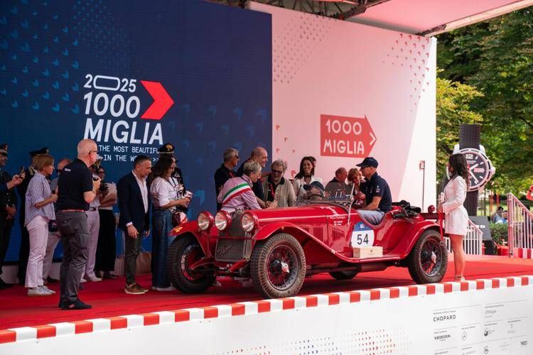 1000 miglia, Vesco-Salvinelli 6 volte campioni su Alfa Romeo del 1929