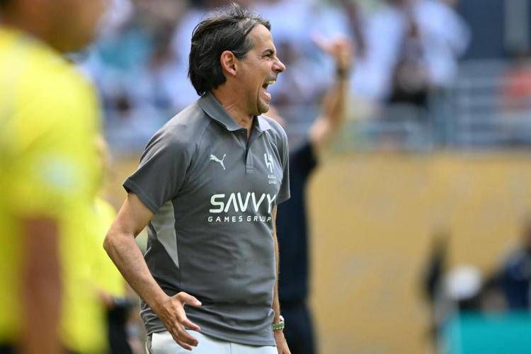 L'Al Hilal sbaglia un gol, Inzaghi diventa una furia - Video