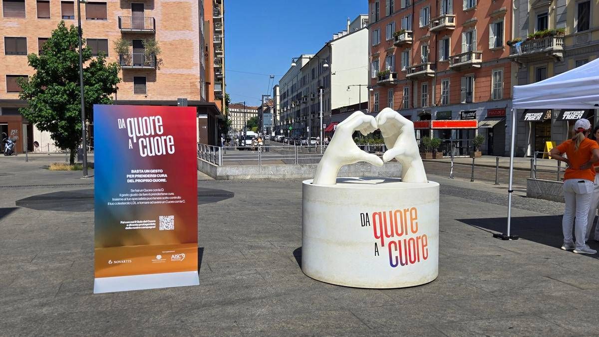 Salute, a Milano Novartis presenta campagna contro rischio cardiovascolare