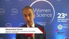 For Women in Science, Fermi (Regione Lombardia), ‘dal ‘98 premiate 4mila in 110 paesi’