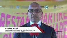Festival “Restare, Partire, Tornare”, Castelli: ‘ricostruzione post sisma ha cambiato passo”