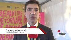 Festival “Restare, Partire, Tornare”, Acquaroli: ‘Ora al centro un territorio colpito duramente dal sisma”