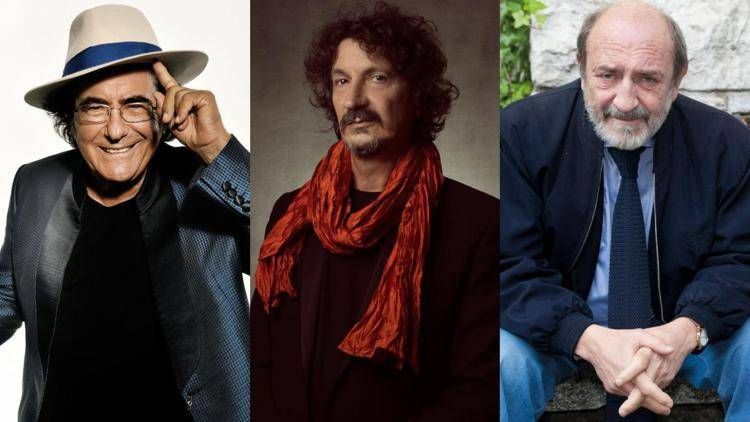 Al Bano, Sergio Cammariere e Umberto Galimberti