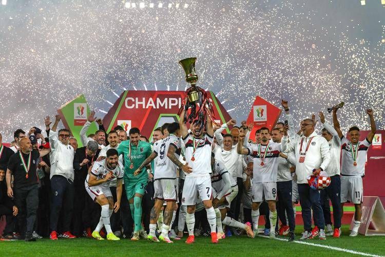 Il trionfo del Bologna nell'ultima edizione della Coppa Italia - Fotogramma/IPA