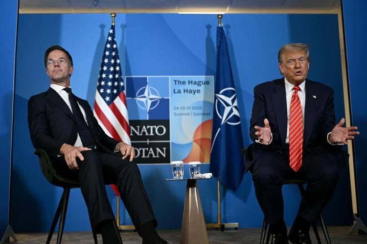 Rutte e Trump