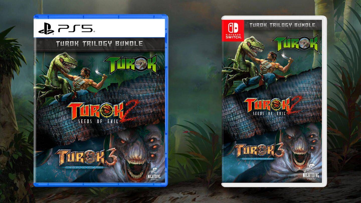 Turok Üçlemesi, PS5 ve Switch için Remastered Fiziksel Sürüm