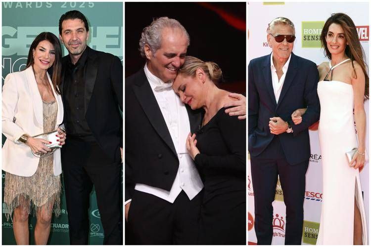 Non solo Bezos, da Ventura a Clooney: le celebrità di 'mezza età' all'altare