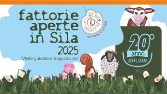 Turismo: filiere dop e natura, al via ventesima edizione 'Fattorie aperte in Sila'