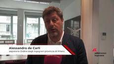 Ordine Ingegneri Milano, segretario de Carli: 