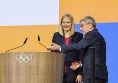 Kirsty Coventry e Thomas Bach - Fotogramma/IPA