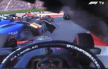 Incidente in Formula 2 Austria, paura per Meguetounif: si ribalta due volte - Vid