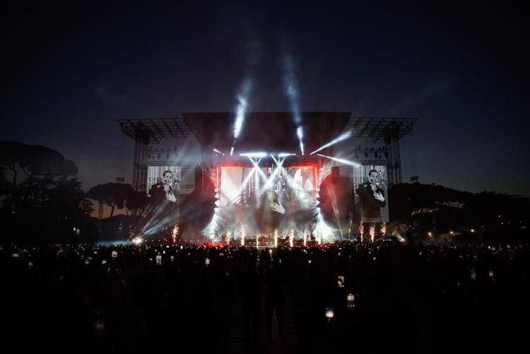 Achille Lauro al Circo Massimo