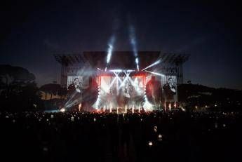 Achille Lauro conquista il Circo Massimo: "L'anno prossimo all'Olimpico"