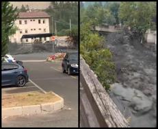Bardonecchia. Foto dei vigili del fuoco