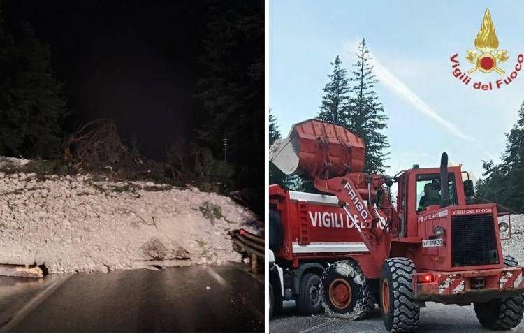 Colata di detriti a Cadore