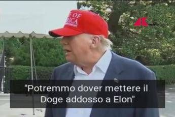 Trump e l'ultima minaccia a Musk: