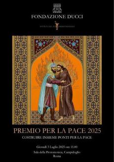 Premio Ducci per la Pace a Fusarelli, Nusseibeh, Olmert