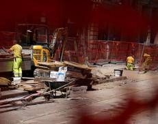 Un cantiere, immagine di repertorio (Fotogramma/Ipa)