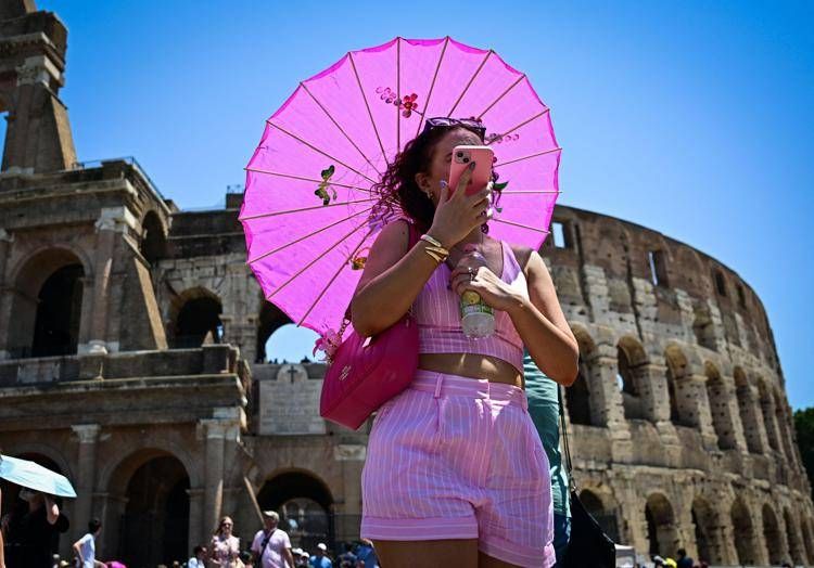 Verso il picco del caldo - (Afp)