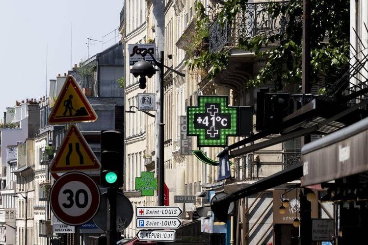Temperature record a Parigi - (Afp)