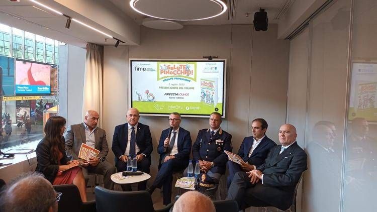 Trenitalia, Giunti e PreSa presentano la collana 'Salute, Pinocchio!'