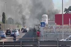 Esplosione Roma, il momento dello scoppio - Video