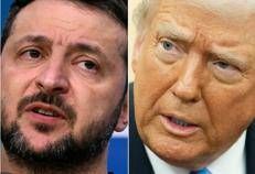 Volodymyr Zelensky e Donald Trump