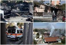 L'esplosione in via dei Gordiani