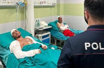 Esplosione Roma, l'agente ferito: